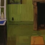 Painting: Where JB Sat - 2004 - Oil on Canvas -