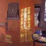 Painting: Orange Room painting - Wheatleigh commission